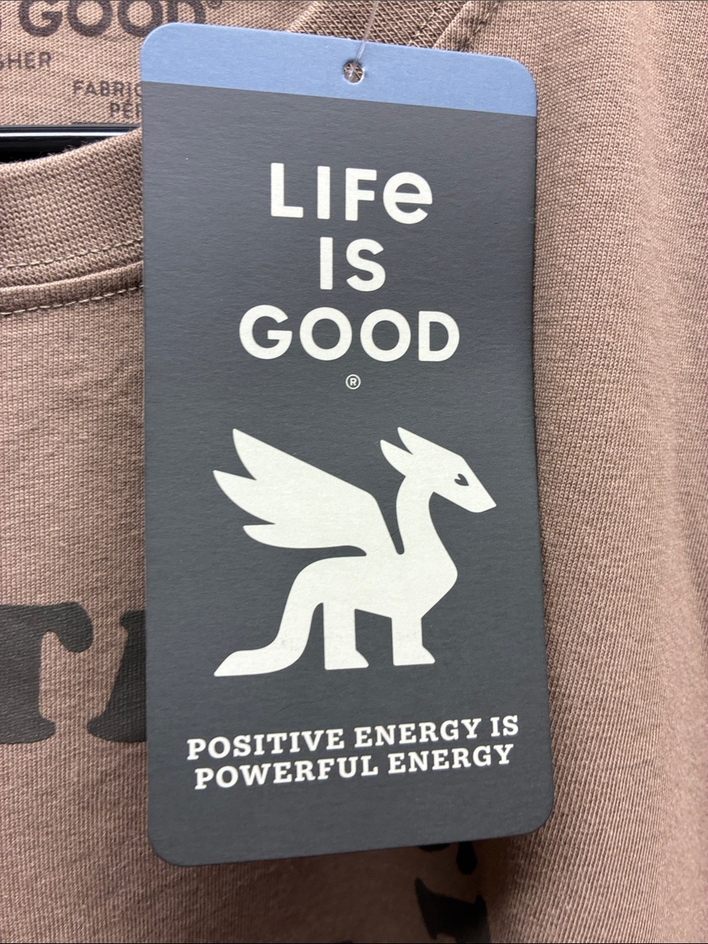 Life Is Good Tan Patriotic Graphic Tee - Picture 3 of 7